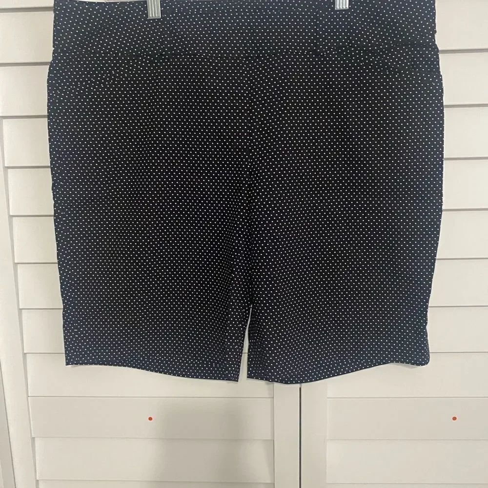 Women's Black Polka Dot Shorts